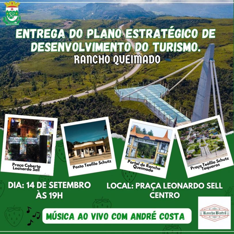 Entrega do Plano Estratégico de Desenvolvimento do Turismo